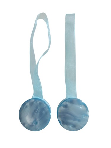 Coppia calamite per tende - di,