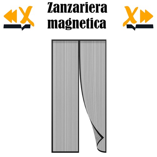 Tenda zanzariera magnetica con - zanzariera,