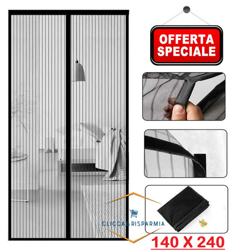 Tenda zanzariera magnetica - zanzariera, con